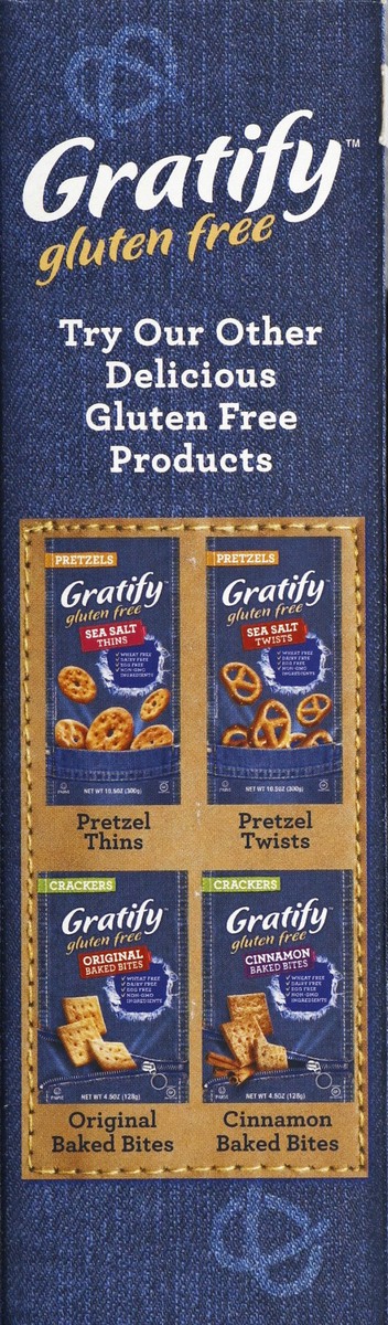 slide 3 of 4, Gratify Tuscan Herb Pretzel Crackers, 4.5 oz