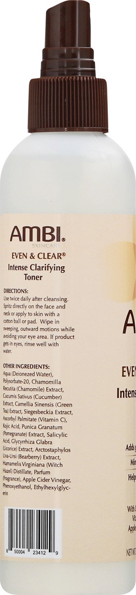 slide 10 of 11, AMBI Even & Clear Intense Clarifying Toner 8 oz, 8 oz
