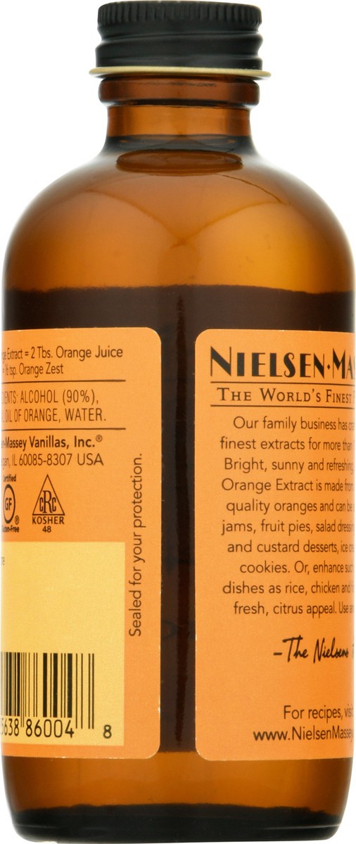 slide 7 of 13, Nielsen-Massey Pure Orange Extract - 4 fl oz, 4 fl oz