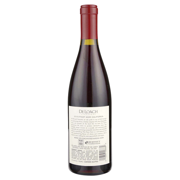 slide 4 of 5, DeLoach De Loach Ca Pinot Noir, 750 ml