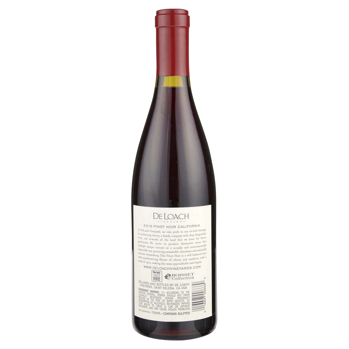 slide 5 of 5, DeLoach De Loach Ca Pinot Noir, 750 ml