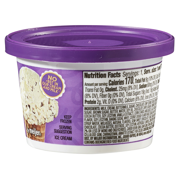 slide 12 of 29, Purple Cow Chocolate Chip Cookie Dough Ice Cream Cup, 4 oz