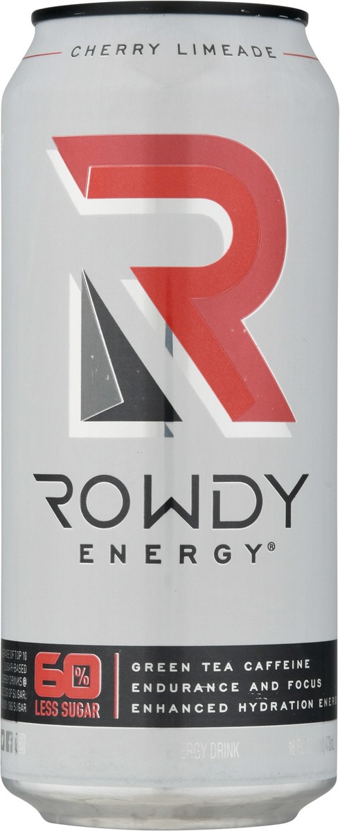 slide 14 of 14, Rowdy Energy Cherry Limeade Energy Drink 16 fl oz, 16 fl oz