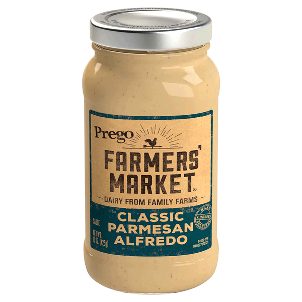 slide 1 of 1, Prego Farmers' Market Alfredo Sauce, Classic Parmesan, 15 oz