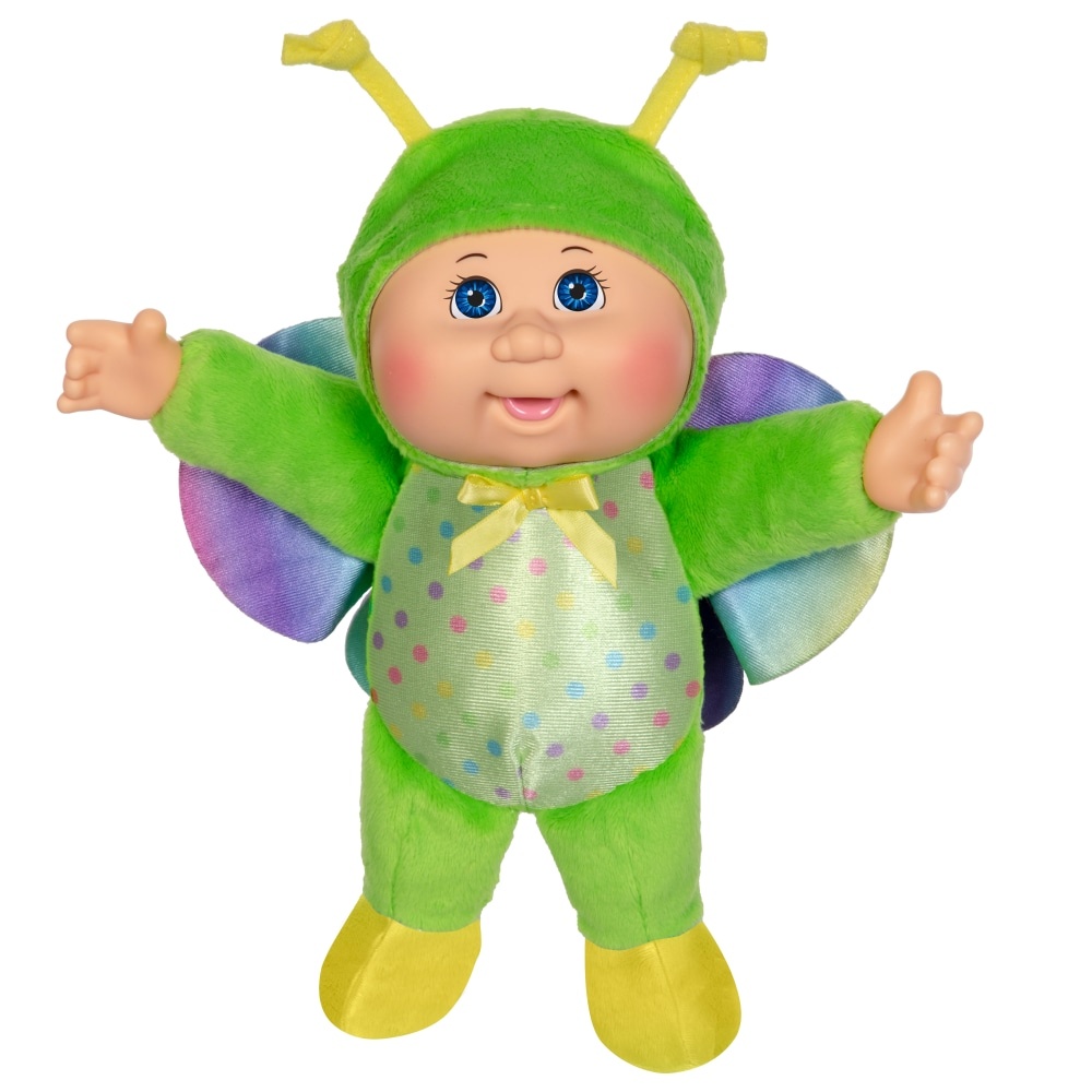slide 1 of 1, Cabbage Patch Kids Rainbow Garden Party Cuties Butterfly Stella Doll, 9 in
