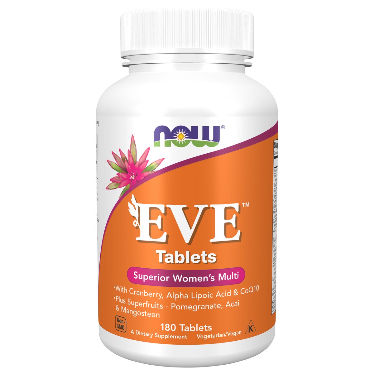 slide 1 of 4, NOW Eve™ Women's Multiple Vitamin - 180 Tablets, 180 ct