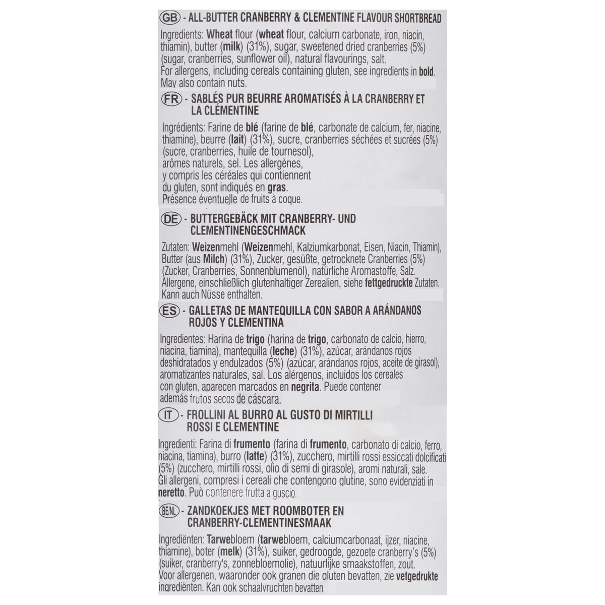 slide 3 of 15, Walkers Select Cranberry & Clementine 7oz - 7 OZ, 7 oz