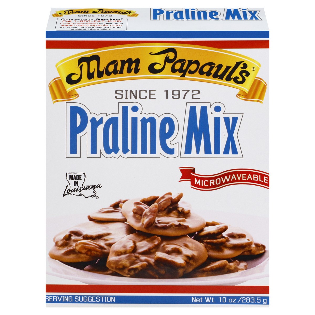 slide 1 of 10, Mam Papaul's Praline Mix, New Orleans Style, 10 oz