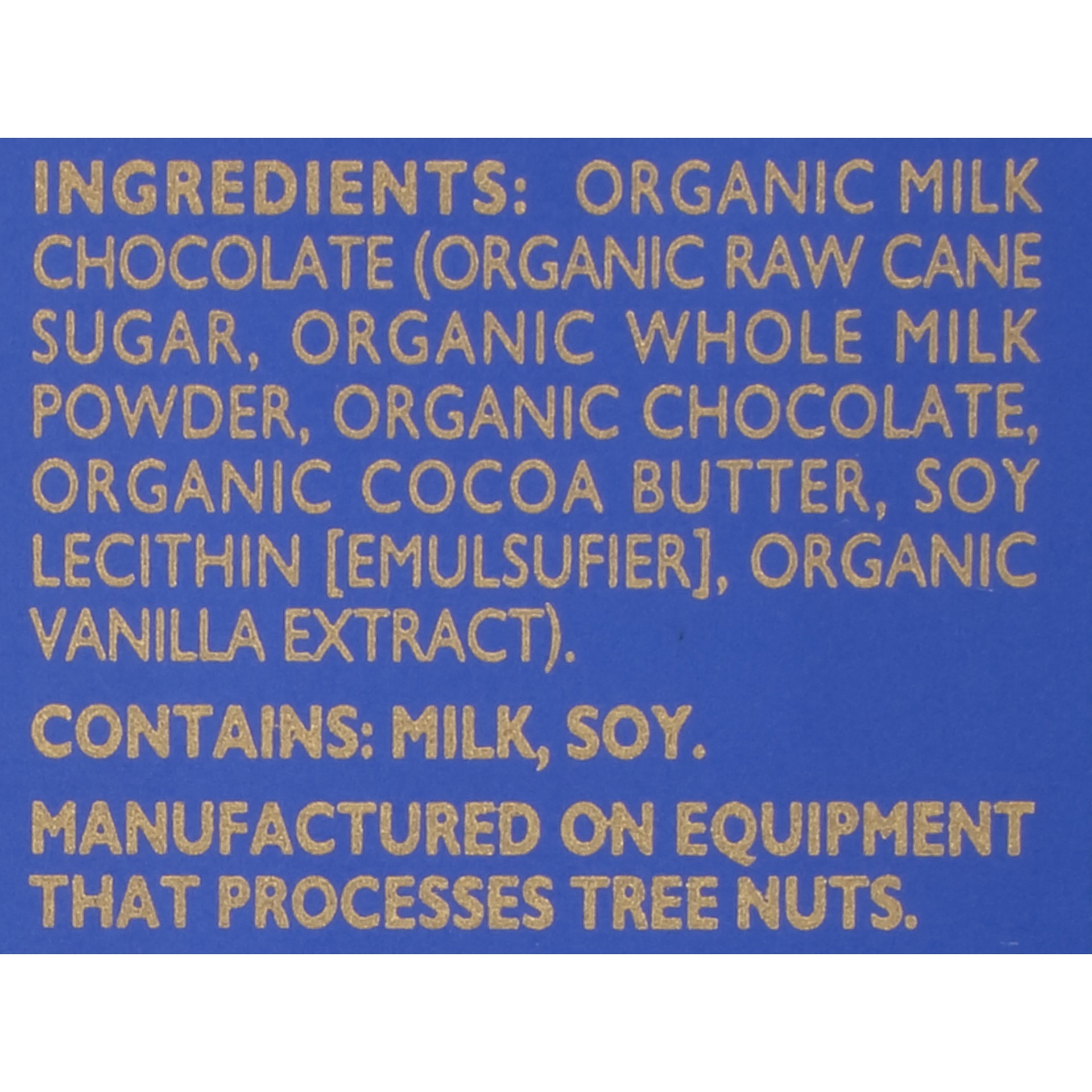 slide 5 of 5, 3.5Oz G&B Org Milk Chocolate, 3.5 oz