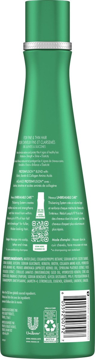 slide 7 of 7, Nexxus Anti-Breakage Shampoo, 13.5 fl oz