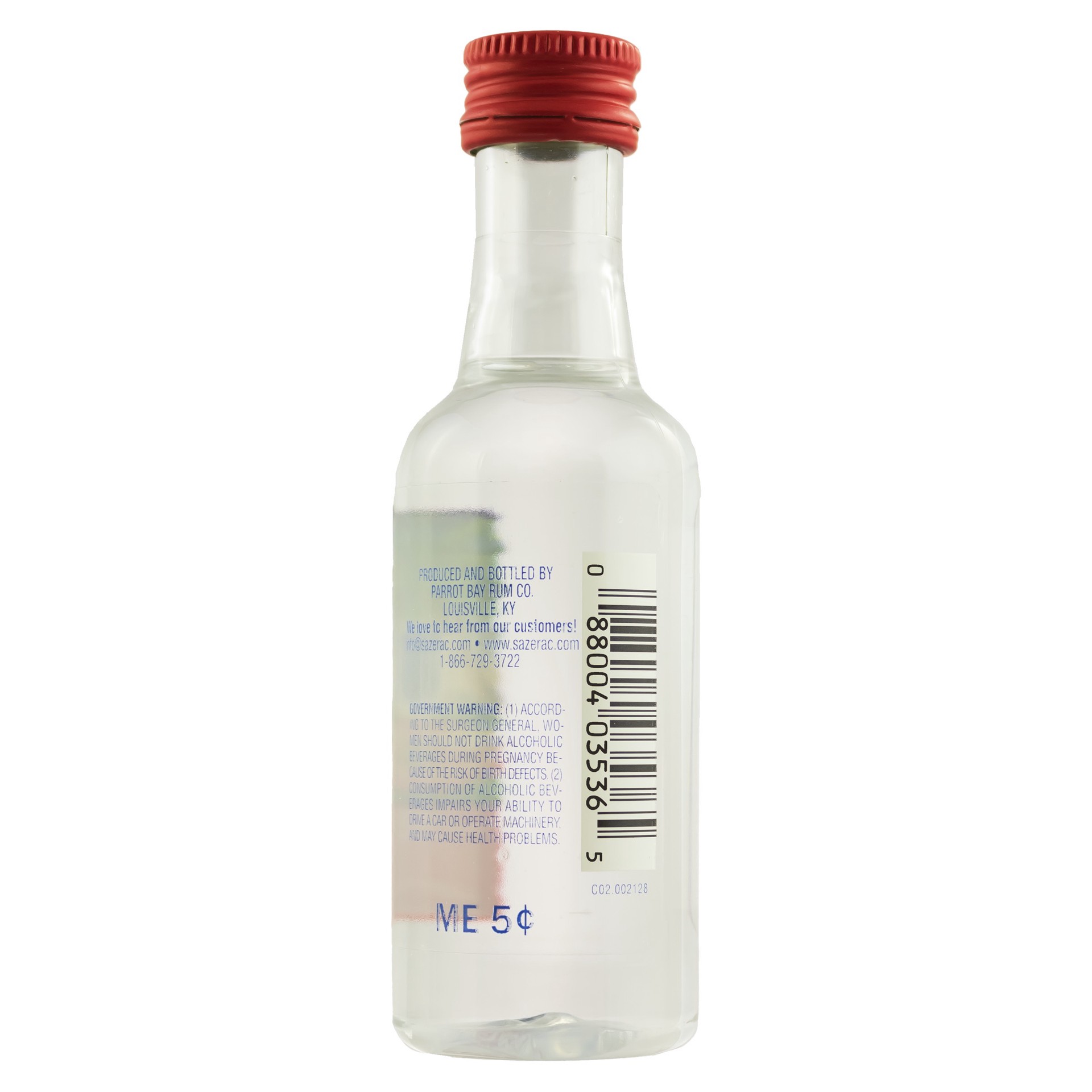 slide 2 of 2, Parrot Bay Strawberry Rum, 50 ml