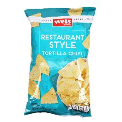 Weis Quality White Corn Tortilla Chips
