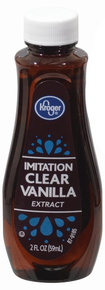 slide 1 of 1, Kroger Imitation Clear Vanilla Extract, 2 fl oz