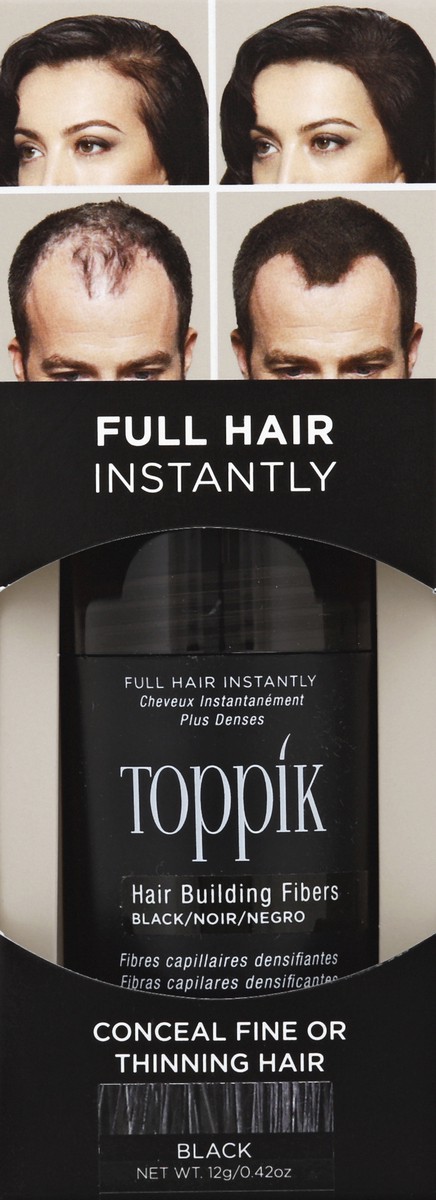 slide 1 of 5, Toppik Hair Building Fibers 12 g, 0.42 oz