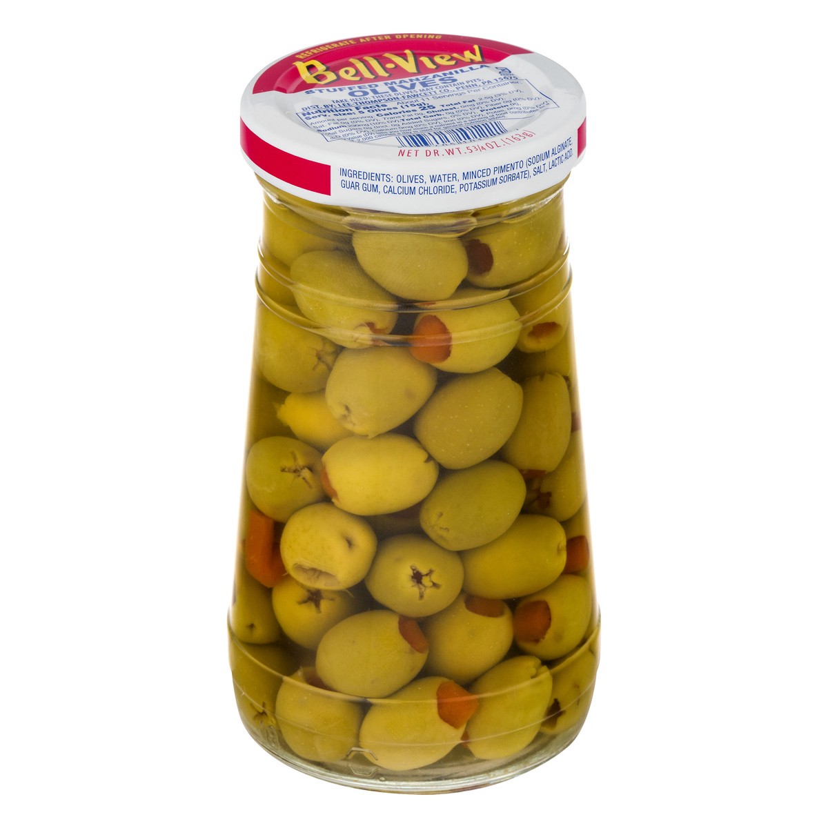 slide 2 of 13, Bell-View Fancy Stuffed Manzanilla Olives, 5.75 oz