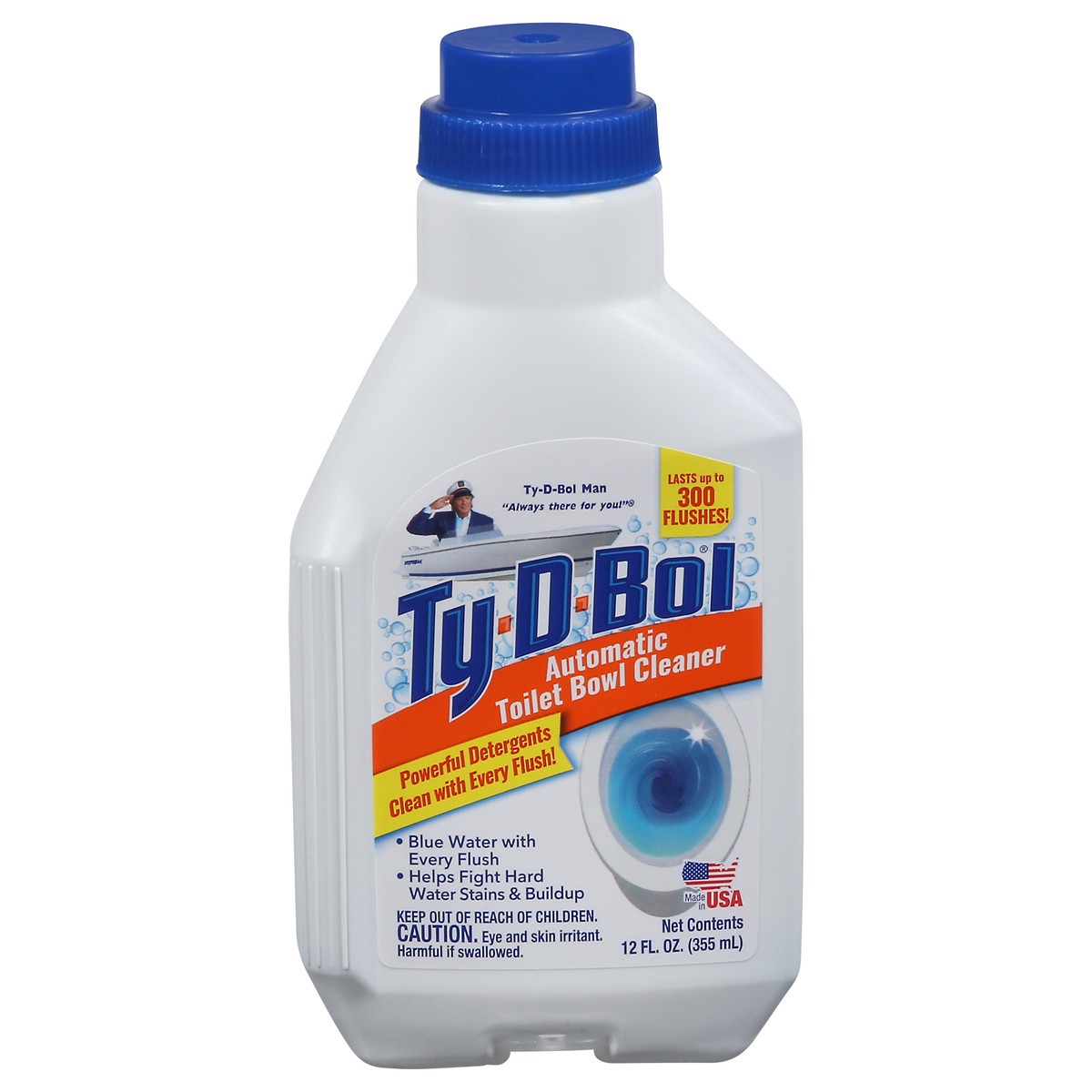 slide 1 of 9, Ty-D-Bol Toilet Cleaner Continuous Liquid In Between, 12 oz