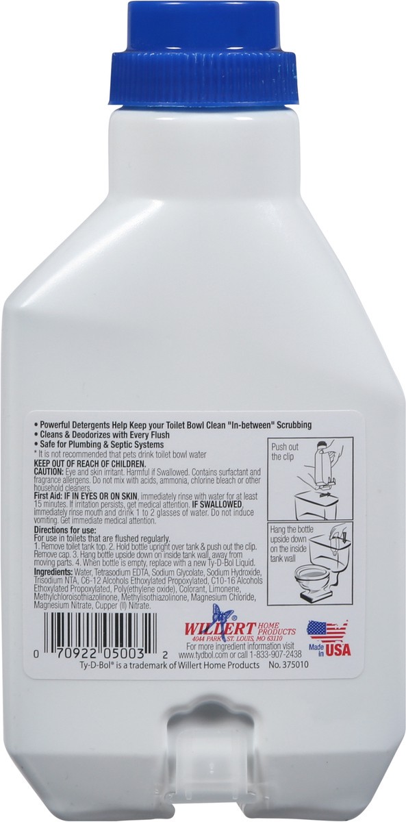 slide 5 of 9, Ty-D-Bol Toilet Cleaner Continuous Liquid In Between, 12 oz