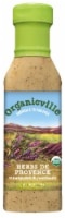 slide 1 of 1, Organicville Organic Herb De Provence Vinaigrette And Marinade, 12 fl oz