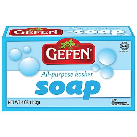 slide 1 of 1, Gefen Blue Bar Soap, 4 oz