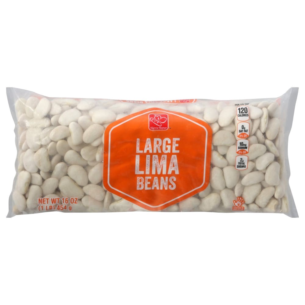 slide 1 of 2, Harris Teeter Dry Large Lima Beans, 16 oz