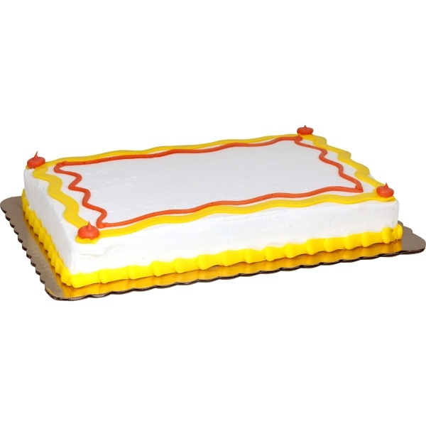 slide 1 of 1, 1/4 Sheet Filled White Cake(For Special Requests 24 Hours Required), 1 ct