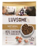 slide 1 of 1, Luvsome Natural Real Chicken Adult Dog Food, 15.5 lb