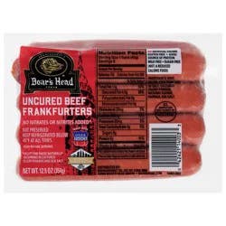 Boar's Head Uncured Beef Frankfurters