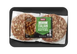 Giant Eagle Italian Sausage Patties, Sweet