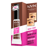 slide 5 of 29, NYX Professional Makeup The Brow Glue, Medium Brown, 0.17 oz