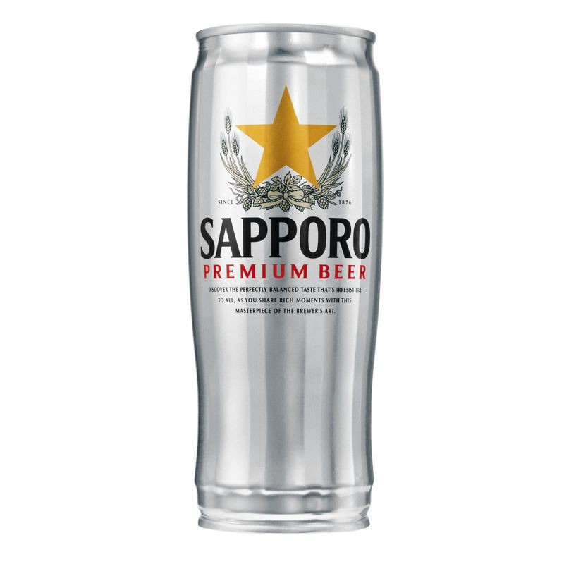 slide 2 of 2, Sapporo Premium Beer 22oz Single Can, 22 fl oz