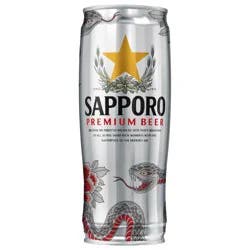 Sapporo Premium Beer 22oz Single Can