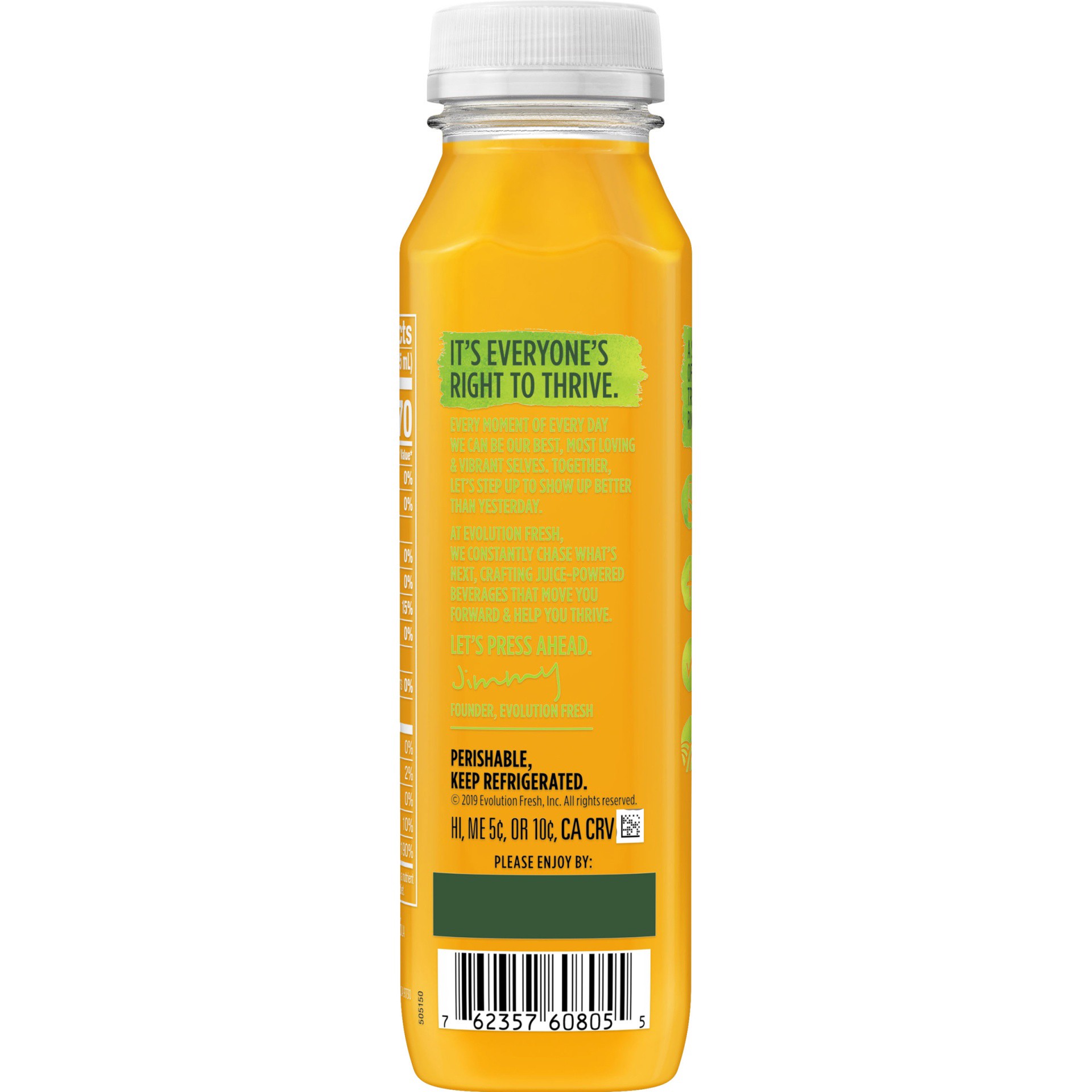 slide 5 of 6, Evolution Fresh Organic Defense Up — Cold-Pressed Fruit Juice Smoothie — Excellent Source of Vitamin C — 11 fl oz, 11 oz