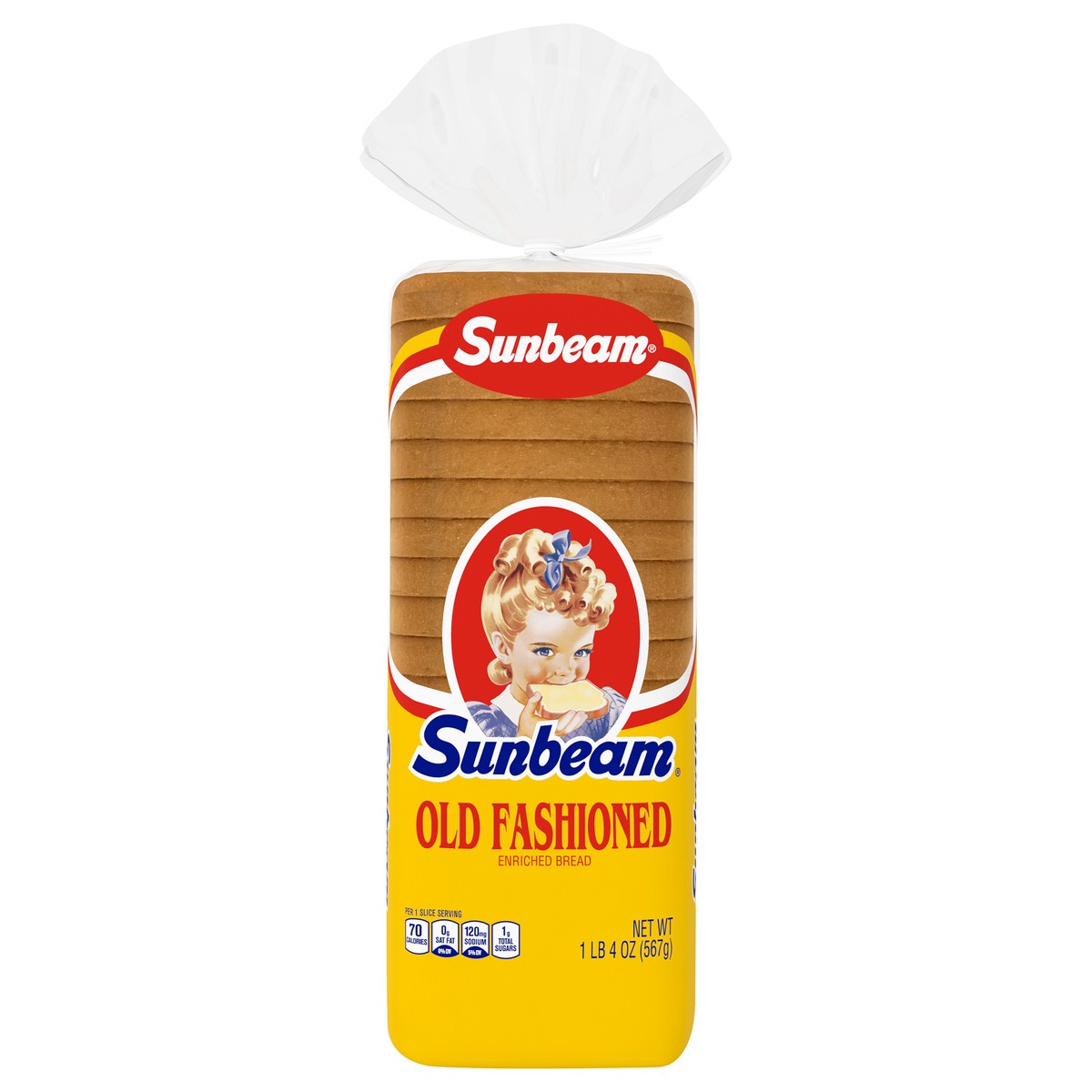 slide 1 of 9, Sunbeam Old Fashioned Bread, 20 oz