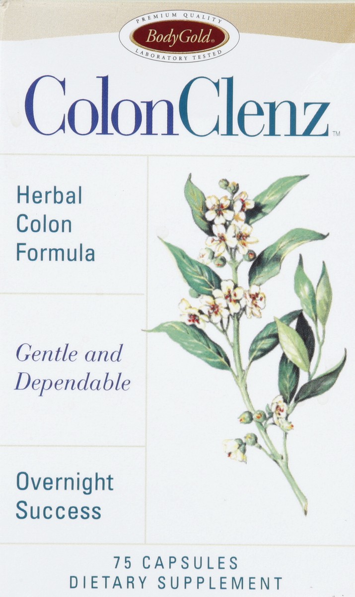 slide 3 of 5, Body Gold Colon Clenz, 75 ct