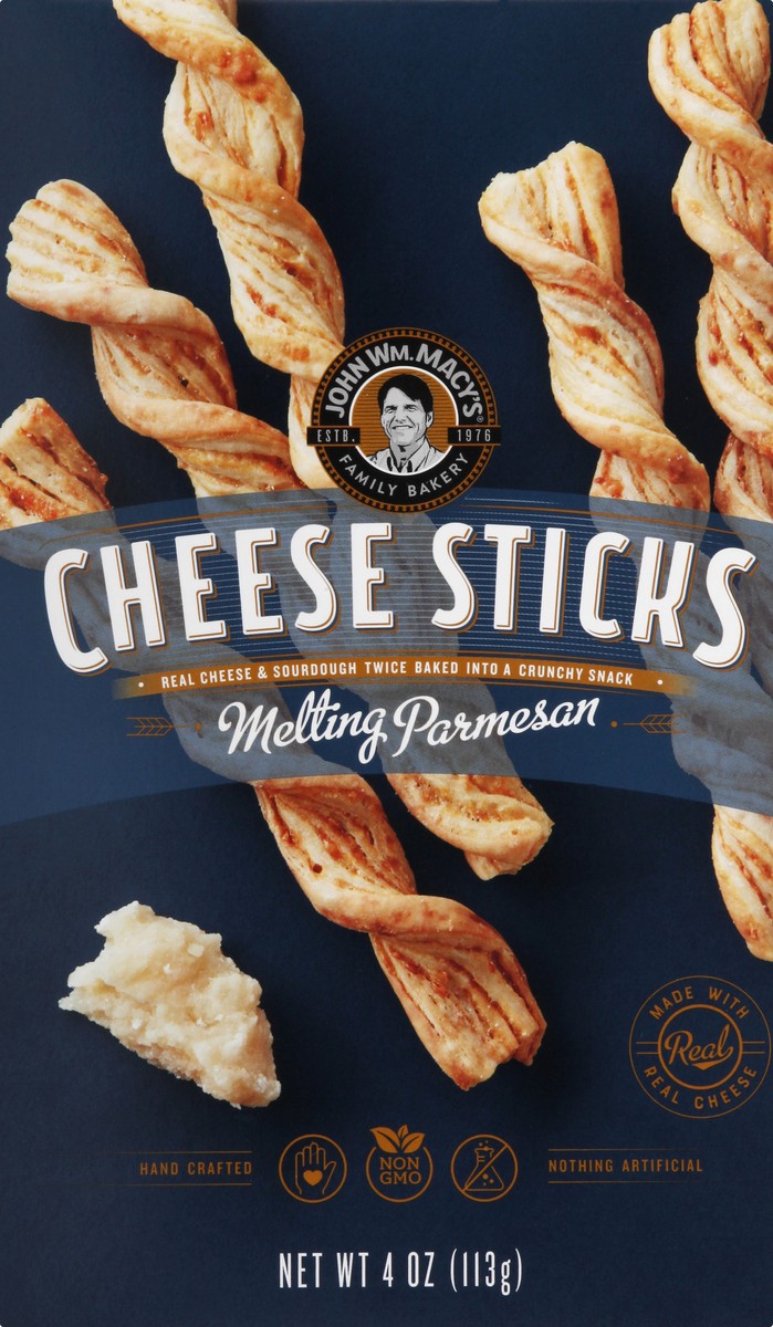 slide 5 of 13, John Wm. Macy's Cheese Sticks 4 oz, 4 oz