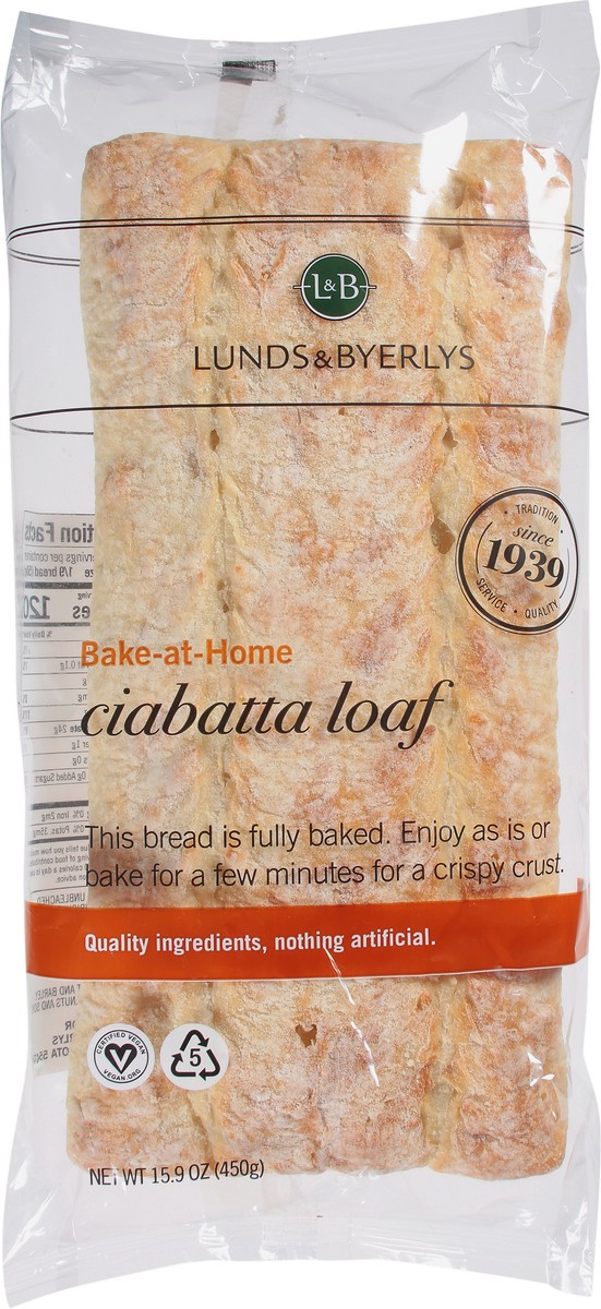 slide 6 of 9, Lunds & Byerlys Bake-at-Home Ciabatta Loaf 15.9 oz, 15.9 oz
