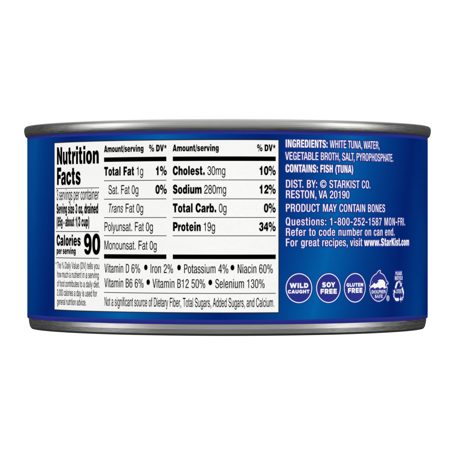 slide 2 of 5, StarKist Solid White Albacore Tuna in Water 12 oz, 12 oz