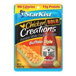 StarKist Chicken Creations Bold White Premium Buffalo Style Chicken in Sauce 2.6 oz