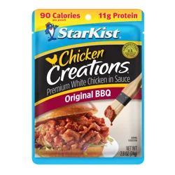 StarKist Chicken Creations Classic BBQ Premium White Chicken in Sauce 2.6 oz