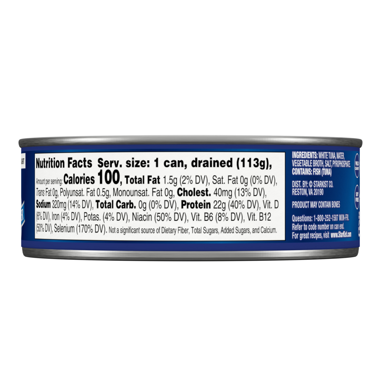 slide 7 of 8, Starkist Chunk White Albacore Tuna In Water (4-Pack), 5 oz