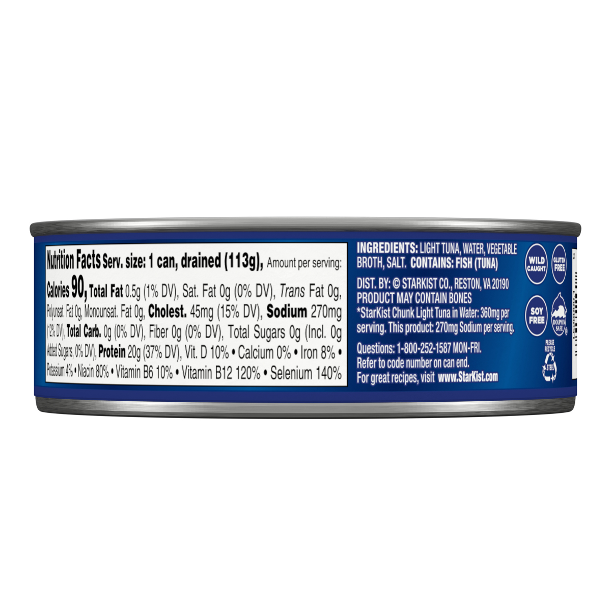 slide 5 of 5, StarKist Chunk Light Tuna in Water 3 - 5 oz Cans, 3 ct