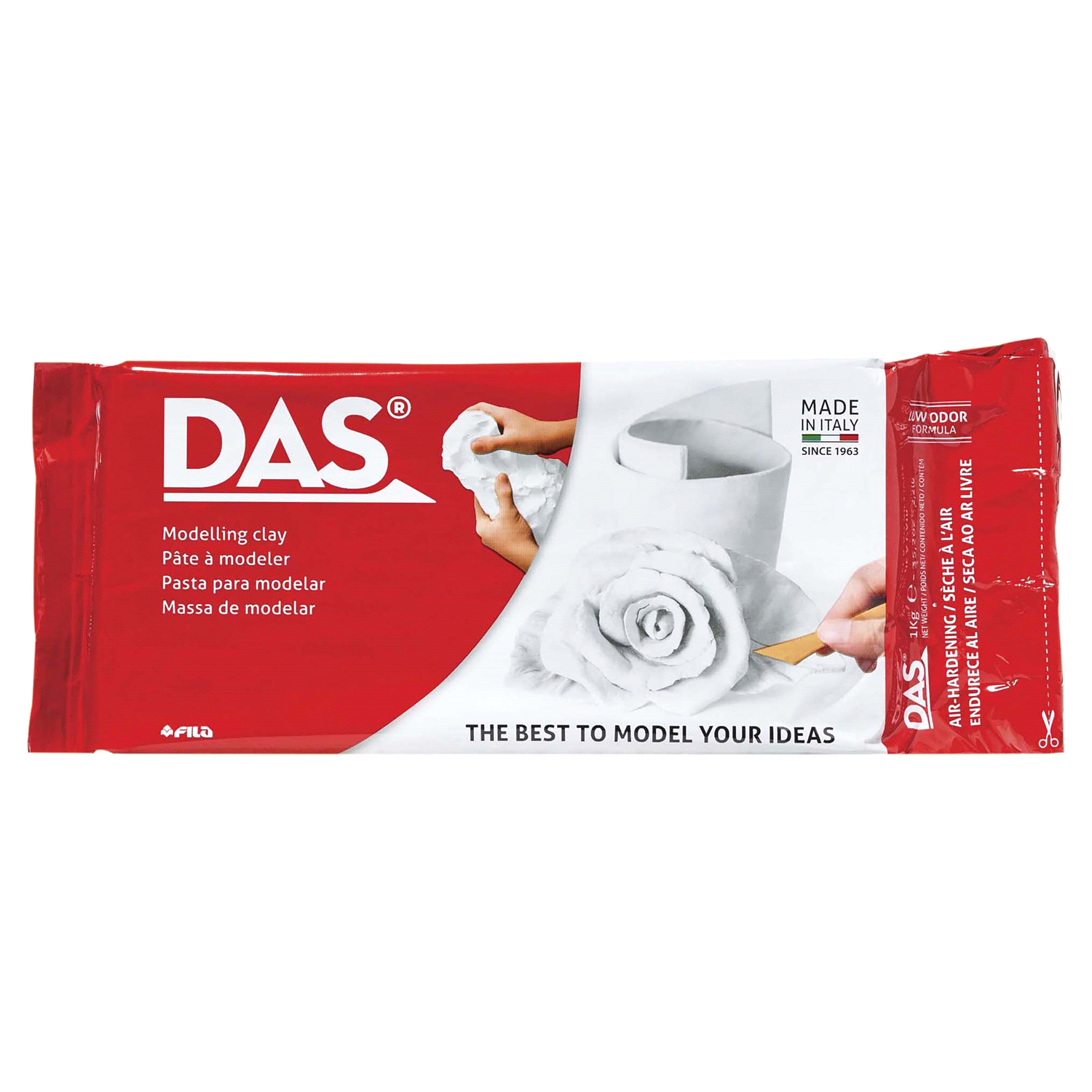 slide 1 of 1, Dixon Das Clay Block White, 1 ct