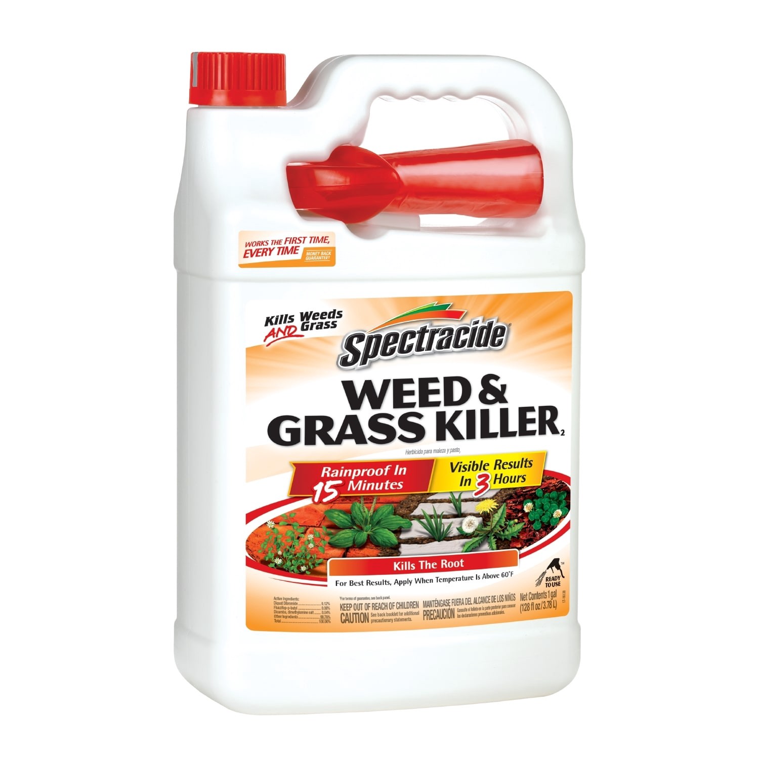 slide 1 of 6, Spectracide Ready-to-Use 1 -Gallon Trigger spray Weed and Grass Killer, 1 ct