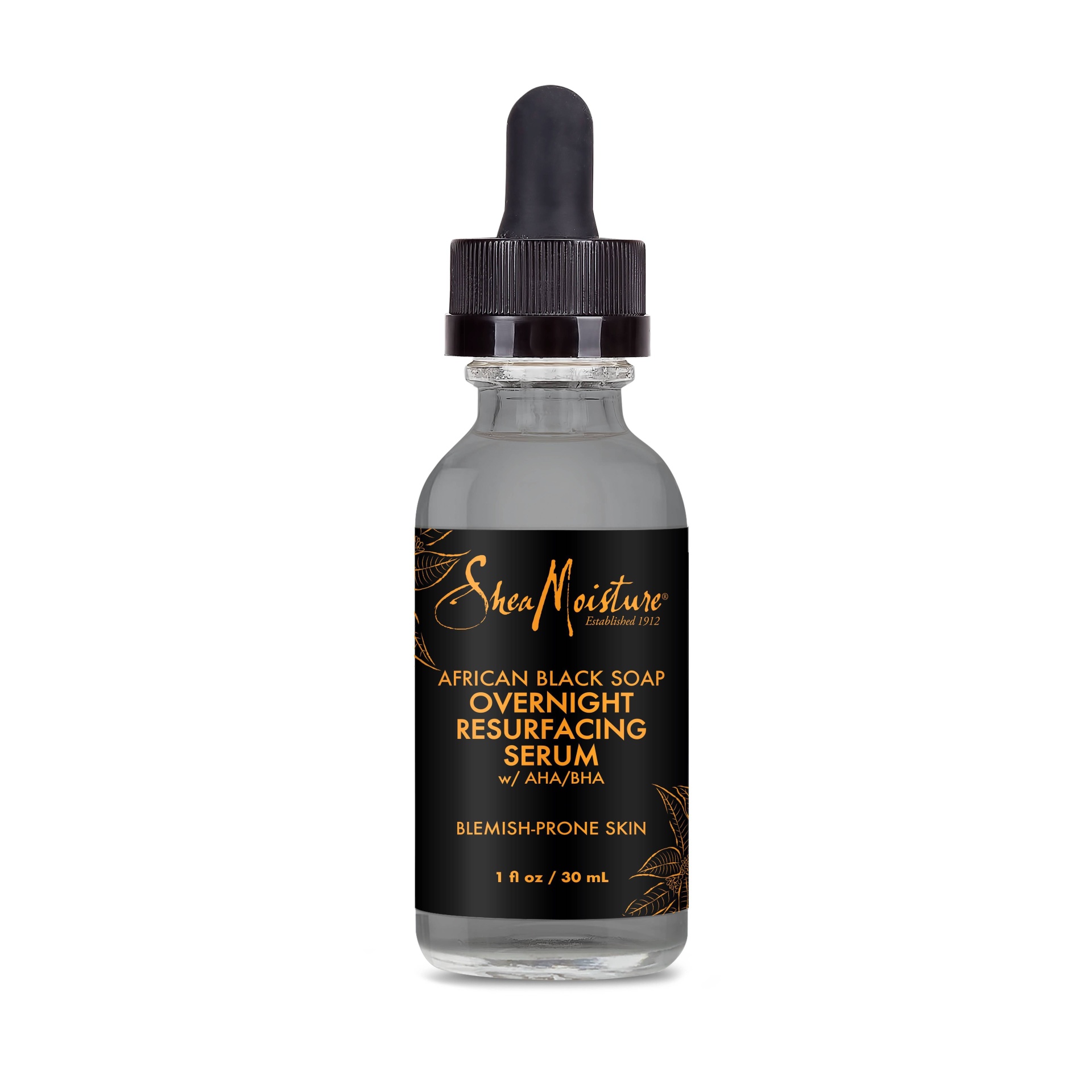 slide 1 of 5, SheaMoisture African Black Soap Resurfacing Night Serum - 1 fl oz, 1 fl oz