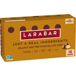 Larabar Peanut Butter Chocolate Chip – 28.8oz/18ct