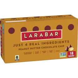 Larabar Peanut Butter Chocolate Chip – 28.8oz/18ct