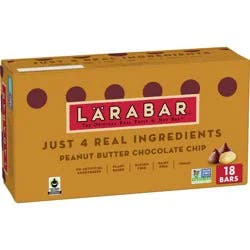 Larabar Peanut Butter Chocolate Chip – 28.8oz/18ct