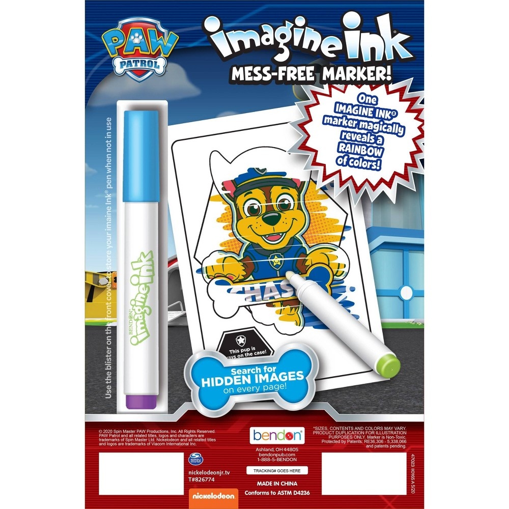 slide 2 of 3, PAW Patrol Digest Imagine Ink Book, 1 ct