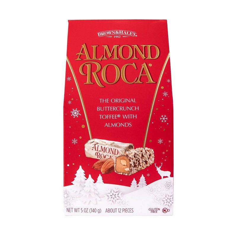 slide 1 of 6, Almond Roca Roca Christmas Almond Buttercrunch Toffee Chocolates - 5oz, 5 oz