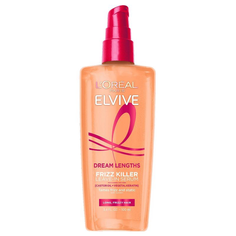 slide 1 of 7, L'Oreal Paris Elvive Dream Lengths Frizz Killer Serum - 3.4 fl oz, 3.4 fl oz